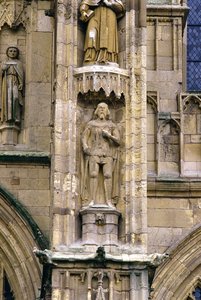 Sir Henry Hotspur Percy, on the West Facade