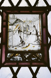 The Holy Family and the Adoration of the Shepherds, 15th century by Unbekannt Unbekannt
