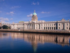 View of the Custom House by Unbekannt Unbekannt
