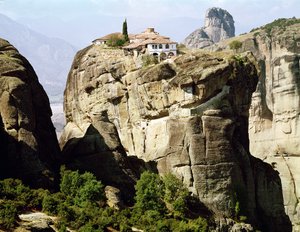 View of the Monastery of the Holy Trinity