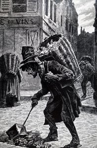 A French rag picker by Unbekannt