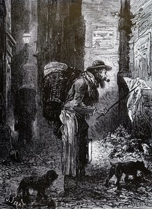 A French rag picker by Unbekannt