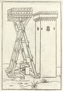 A machine to take a tower by storm by Unbekannt