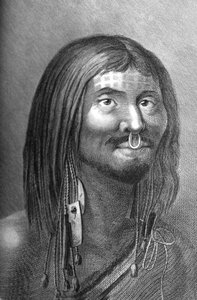 A native man from the Nootka by Unbekannter Künstler