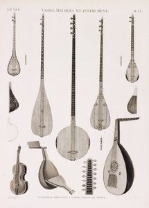 A Series of Illustrations of Musical Instruments by Unbekannt