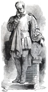 A Statue of Bernard Palissy by Unbekannt