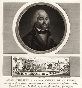 Adam Philippe, Comte de Custine, French Revolutionary general, executed for treason 1793