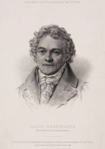 Alois Senefelder, German inventor of lithography