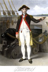 American Navy: John Paul Jones, hero of the War of Independence of the United States of America