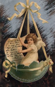 An angel brings a message