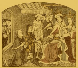 Anthony Woodville Presenting Caxton