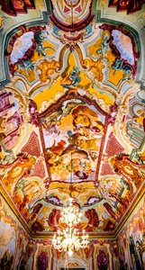 Arcadia Room with frescoes by Domenico Carella by Unbekannter Künstler