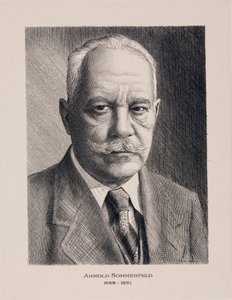 Arnold Sommerfeld, German physicist, c 1930 by Unbekannt