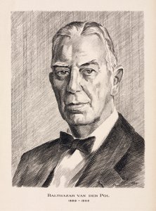 Balthazar van der Pol, Dutch electrical engineer