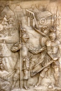 Depiction of the Siege of Carignan