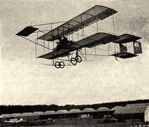 Biplane, early 20th century