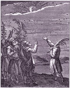 Blessing on the New Moon from Book Published in Utrecht by Unbekannter Künstler