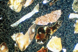 Composite, LM MMC ceramic particles in steel matrix by Unbekannt