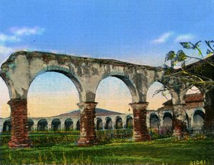 California: Arches of Mission San Juan Capistrano