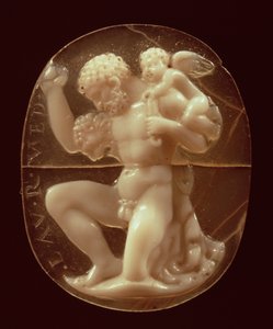 Cameo of Hercules Conquered by Cupid