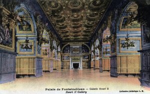 Chateau de Fontainebleau: Gallery Henri II