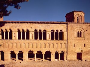 Church of Saint Sofia, view of the west portico facade constructed under Archbishop Grigorios by Unbekannt