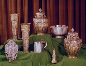 Collection of Silver and Silver-Gilt Pieces, Pre 17th Century