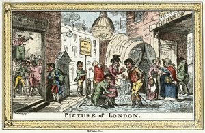 Cruikshank - Picture of London by Unbekannter Künstler