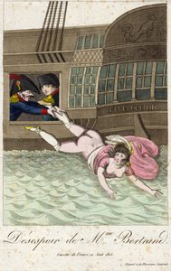 Desperation of Mrs. Bertrand 1815
