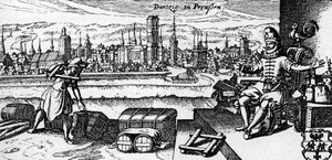 Danzig / Gdansk - View of the City, c. 1700 by Unbekannter Künstler
