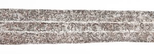 (Detail) Late Medieval Broadsword with Earlier Viking Blade and Armorial Bearings of the De Bohun Family by Unbekannt