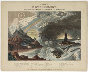Diagram of meteorology by Unbekannt