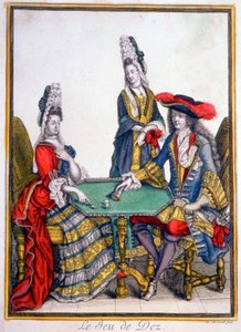 Dice Game by Unbekannter Künstler