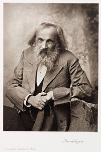 Dmitry Ivanovich Mendeleyev, Russian chemist, c 1905 by Unbekannt