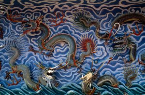 Dragons, Haw Par Villa, Singapore