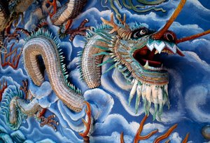 Dragons, Haw Par Villa, Singapore
