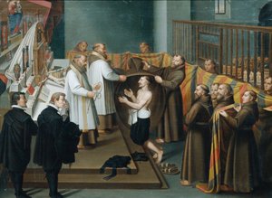 A Member of the House of Este Joining an Order by Unbekannter Künstler
