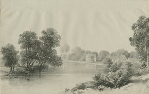 Elford Hall and Rectory by Unbekannt