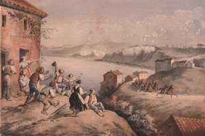 Escape of General Lamoriciere, Siege of Ancona by William M. Timlin
