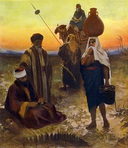 Evening at the Well