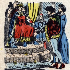 Expulsion of Jews and Italian bankers under Charles IV by Unbekannter Künstler