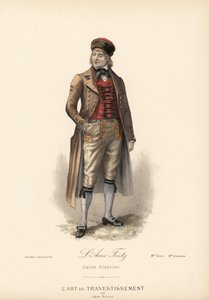 Fancy dress Alsatian costume for the Ami Fritz
