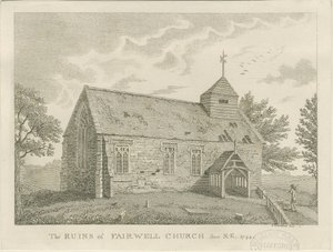 Farewell Church: Engraving, 1744 by Unbekannt