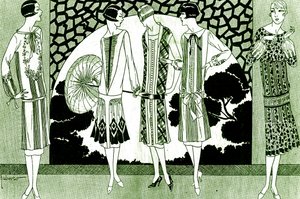 Fashion: dresses in May 1925