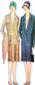 Fashion: suits in spring 1928
