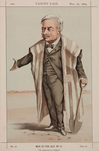 Ferdinand de Lesseps, French Diplomat and Engineer by Unbekannt