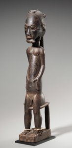 Figure pair, late 1800s to early 1900s