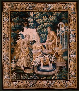 Suzanna and the Elder (Flemish Tapestry)