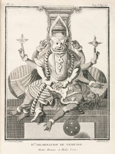 Fourth Incarnation of Vishnu, Half-Man and Half-Lion