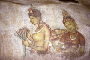 Ladies of Sigiriya, Sri Lanka